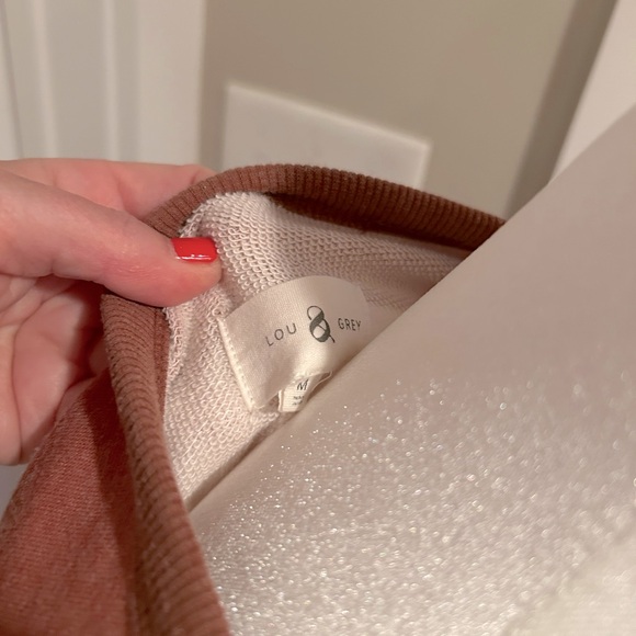 Lou & Grey Brown and Cream Knit Set - Picture 4 of 4